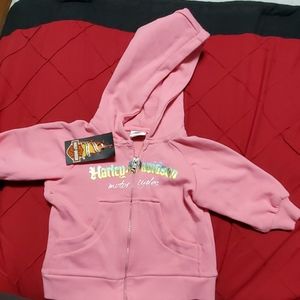Harley Davidson pink hoodie